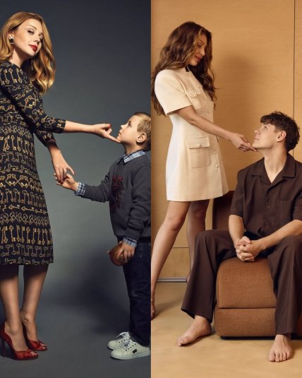 Тина Кароль и ее сын Вениамин фото