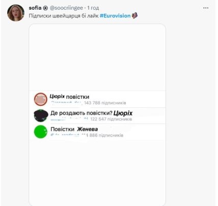 приколы про Евровидение 2023