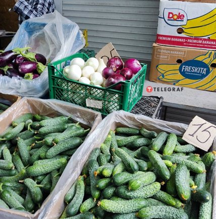 Мелитополь - цены на овощи