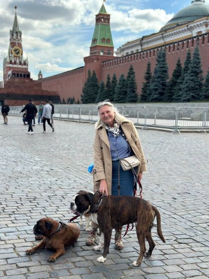 Карин Кнайсль в Москве