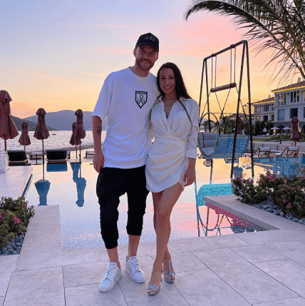 Андрей Ярмоленко с женой