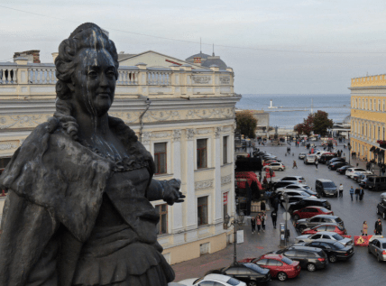 Памятник Екатерине II в Одессе