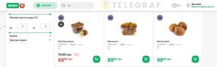 Знижки на фрукти в "Фора" до Нового року