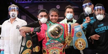 Джессика Маккаскилл стала новой абсолютной чемпионкой мира в полусреднем весе