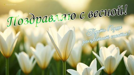 Картинки с первым днем весны