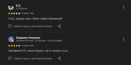Отзывы о магазине