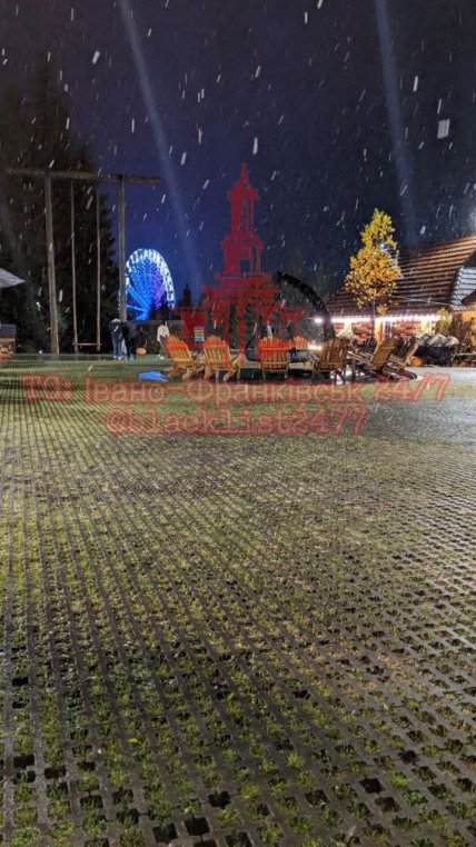 сніг буковель