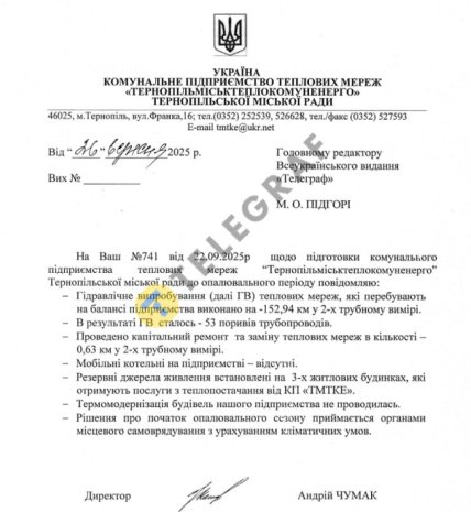 отопление в Тернополе