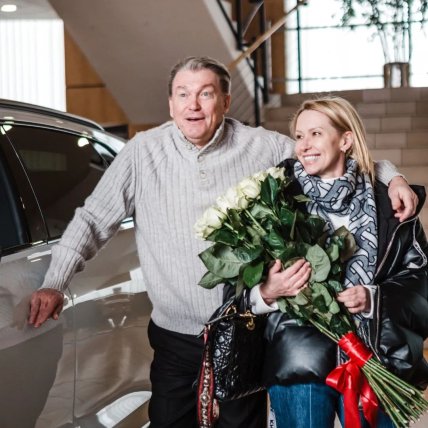 Олег Блохін із другою дружиною Анжелою