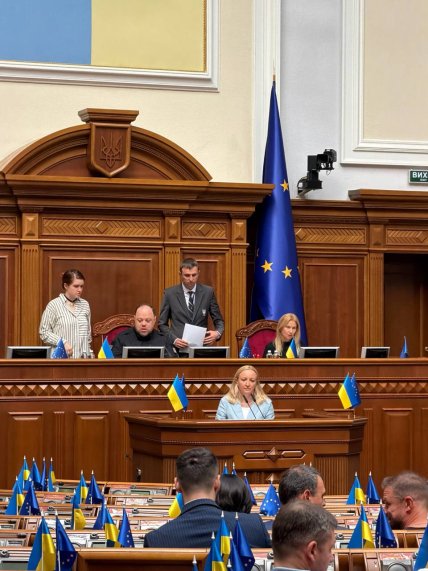 Вікторія Рєзнікова складає присягу