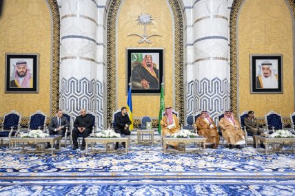 Владимир Зеленский в Саудовской Аравии 26 марта