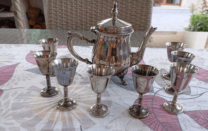 Сервіз з мельхіору