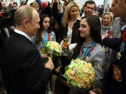 Алина Загитова, фигуристка, фаворитка Путина