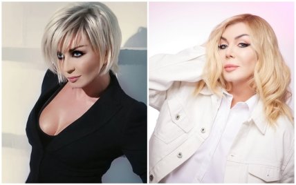 Ірина Білик у молодості і зараз