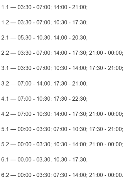 График отключения света в Николаевской области 16.02.2026