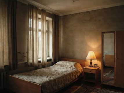 советская спальня, ретро стиль