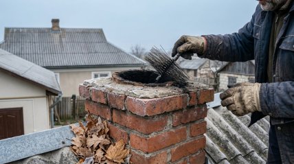 Чистка дымохода