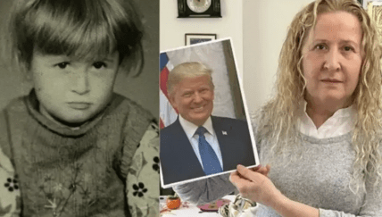 Наджла Озмен и Дональд Трамп