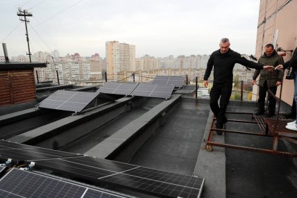 Виталий Кличко показал энергоустойчивый дом в Киеве