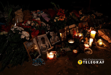 Погибшие дети после обстрела — фото Ян Доброносов