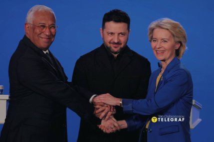 Антоніу Кошта, Володимир Зеленський та Урсула фон дер Ляєн