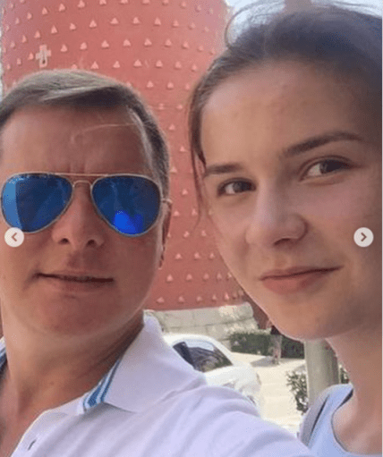 Олег Ляшко з донькою