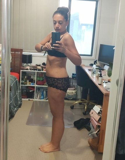 Девушка похудела на 64 кг 