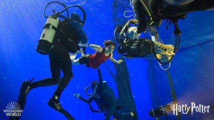 Зйомки Гаррі Поттер і келих вогню