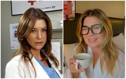 Еллен Помпео раніше і зараз