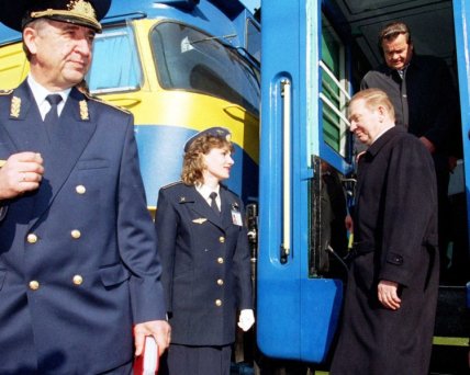 Леонид Кучма и Георгий Кирпа