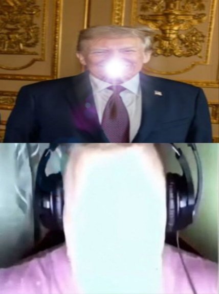 Посмішка Трампа, меми