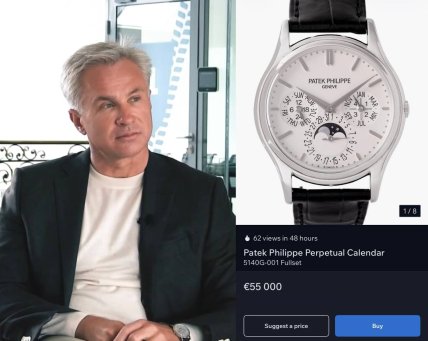 Годинник-календар від Patek Philippe