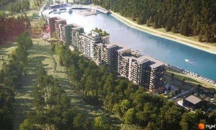 Комплекс апартаментов Glacier, проект