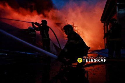 Пожежа через удар Росії по Києву 25.10.2025