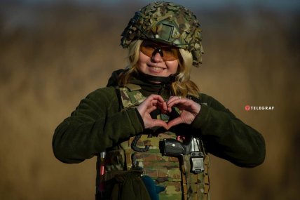 Жінки на фронті в Україні – колишня військова психолог Ольга воює за Бахмут