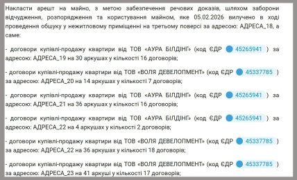 Скриншот судебного решения по делу Aura Building. Источник — YouControl