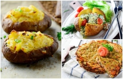 3 рецепта не калорийных блюд из картофеля