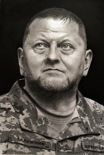 Валерій Залужний. Картина Олександра Канюкі