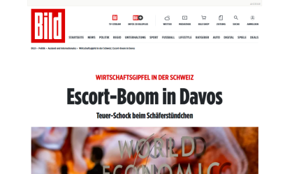 Німецький таблоїд про проституцію на форумі