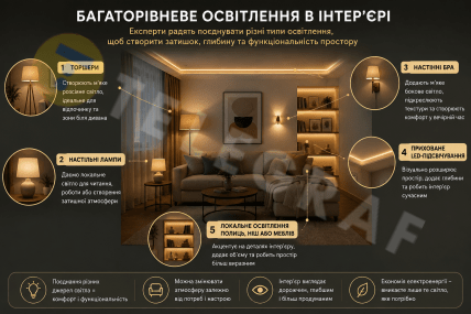 Многоуровневое освещение