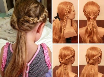 Прически на 1 сентября: пошаговые фото