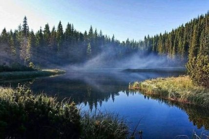 Озеро называют бездонным