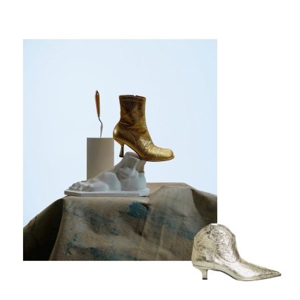 Блискуче взуття