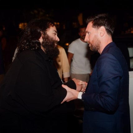 Анант Амбани и Лионель Месси