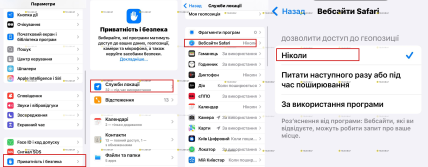 Как настроить геолокацию на iPhone