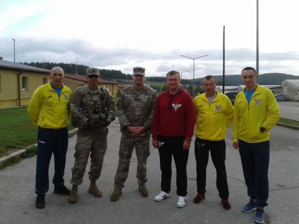 46 ОАэМБр сотрудничает с иностранными военными