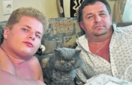 Степан Полторак вместе с сыном Игорем