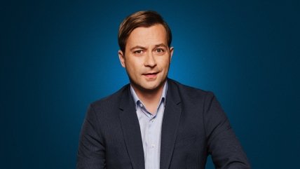 Марцин Гицнар актер играющий главную роль в "Слуге народа"