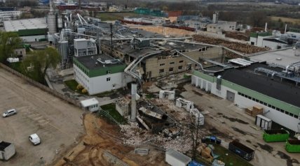 Взрыв в Клайпеде