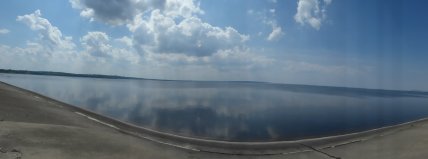 Світловодськ розташований на березі Дніпра